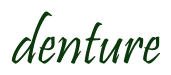 denture